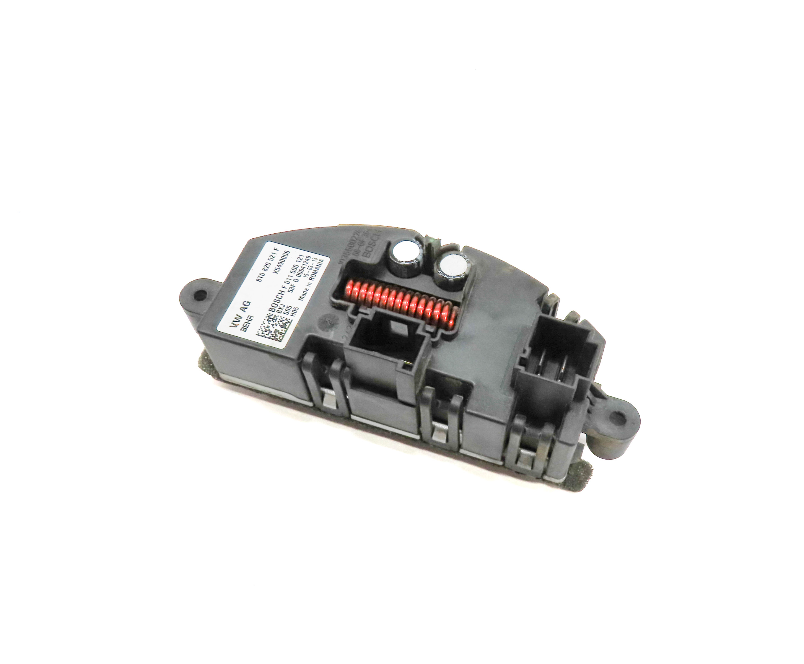 13-17 AUDI A4 S4 A5 S5 Q5 (B8 8K 8T 8R) FRONT HEATER A/C BLOWER MOTOR RESISTOR — exact item pictured